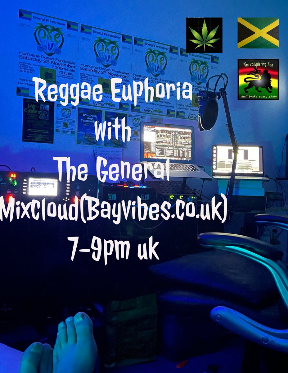 GeneralWayne2's tweet image. Bless up the fam(Bayvibes.co.uk)(Mixcloud.com)7-9pm uk.🌴🎶✊🏽💯⚡️