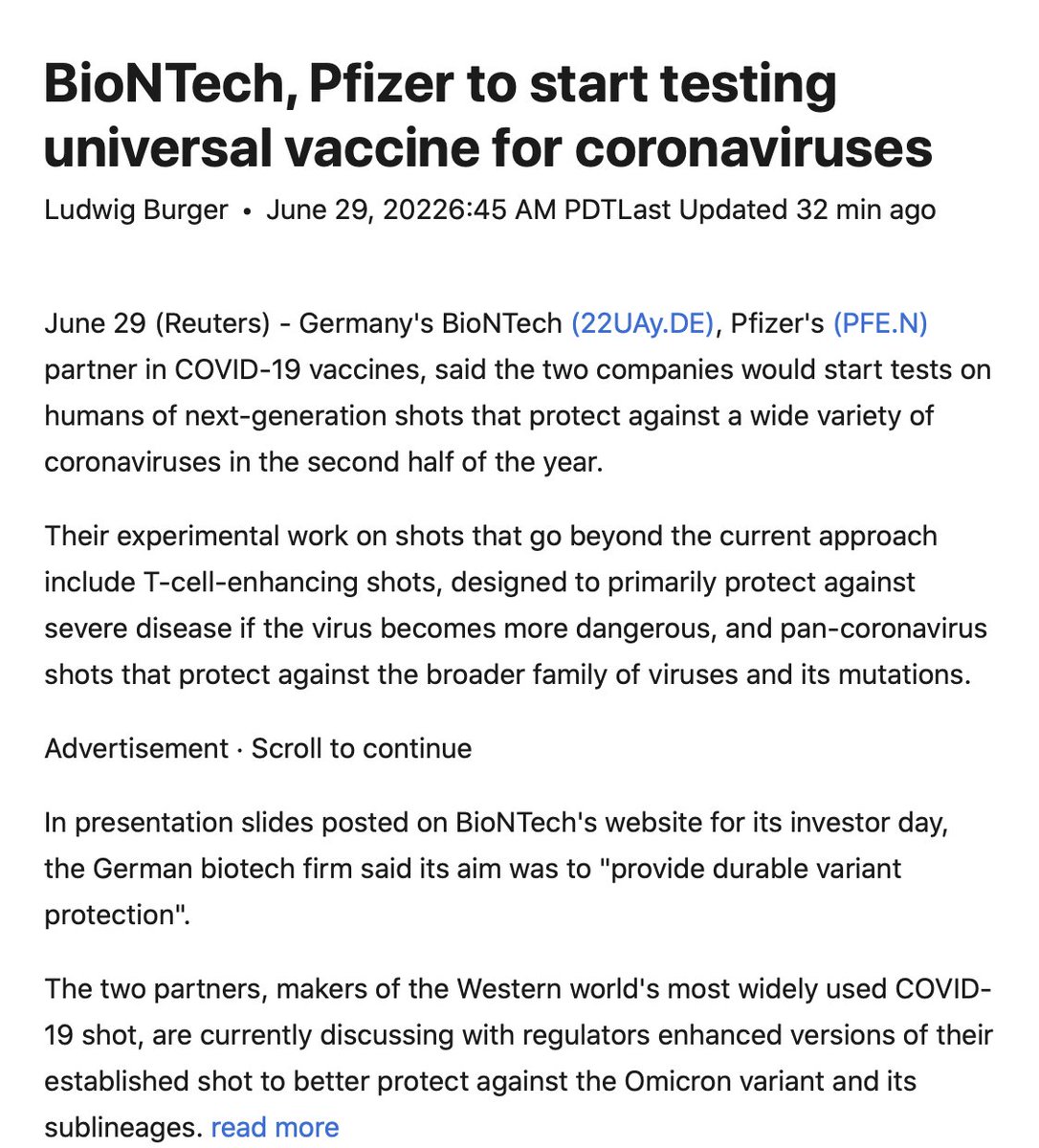 EricTopol's tweet photo. It's long overdue. No details. But a step in the right direction.
https://t.co/LEBV9Wd6Ba https://t.co/tAtHB1MreZ