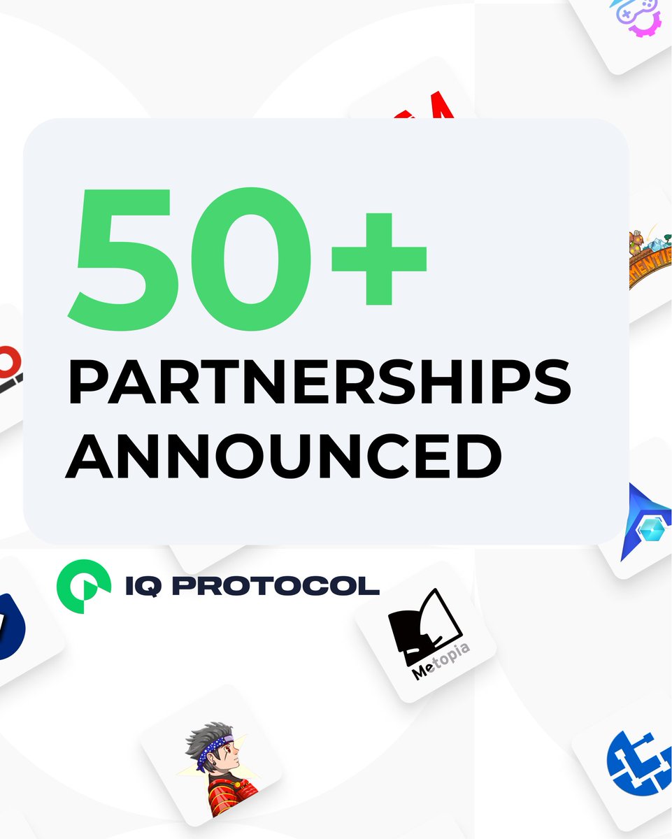 QHUB_'s tweet photo. IQ is pleased to announce over 50 partnerships in 2022 – and we’re just getting started 🧠⚡️

With the IQ Space #NFT Rental Marketplace launching soon, Q3 is shaping up to be most exciting one yet 😎

▶️https://t.co/62jT3JPOHB https://t.co/Ty1Q7QjWRW
