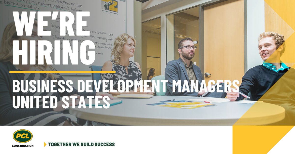 PCLConstruction's tweet photo. Are you a people person that enjoys building relationships and opportunities for growth? π
If the answer is yes - join our team by visiting our job postings at the link below! ‡οΈ
#ConstructionJobs #JoinPCL #PCL
https://t.co/uHyVF5WfMH https://t.co/IwnSm2Bero