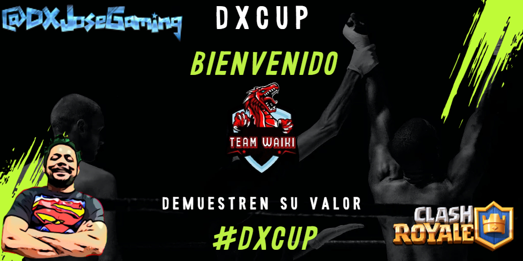 DxJoseGaming's tweet photo. DXCup presentaciones, desde Perú nos llega Team Waiki 18/32 @TeamWaikiPE
#dxjosegaming #ClashRoyale #SamuraiArmy #DXCup https://t.co/1JMmne08ct