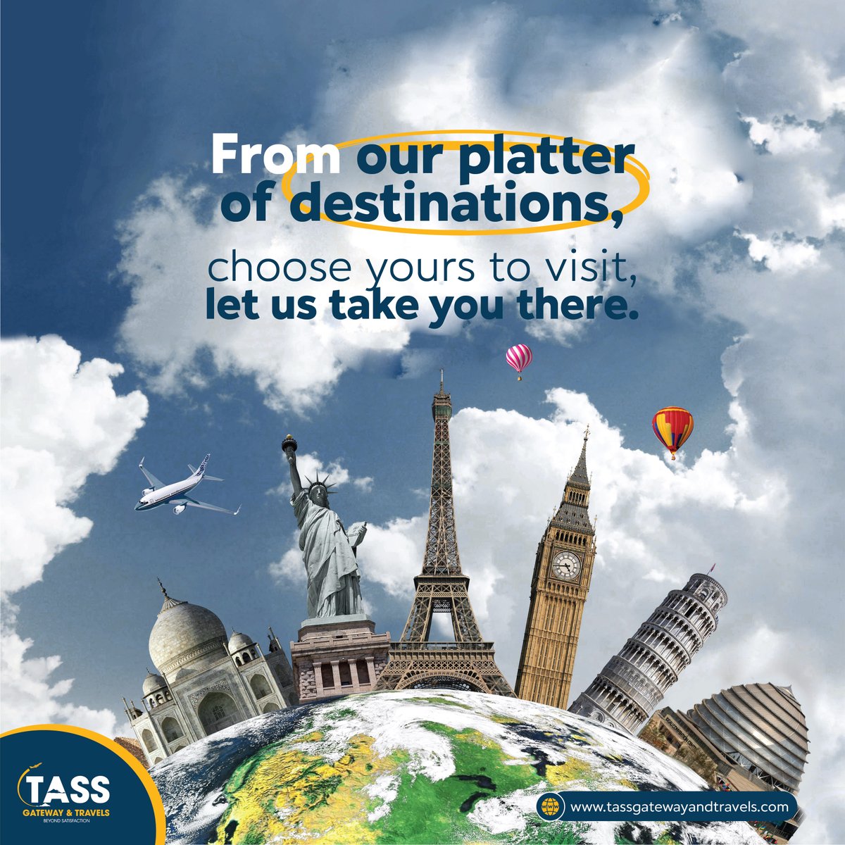 tassltd's tweet photo. Why not turn your adventure mode on and let us take you places you’ve never been 😎
#tassgatewayandtravelsltd 
#travelagency 
#don’tthinktwicejusttravel
#adventuremode https://t.co/TKk3VzYfTA