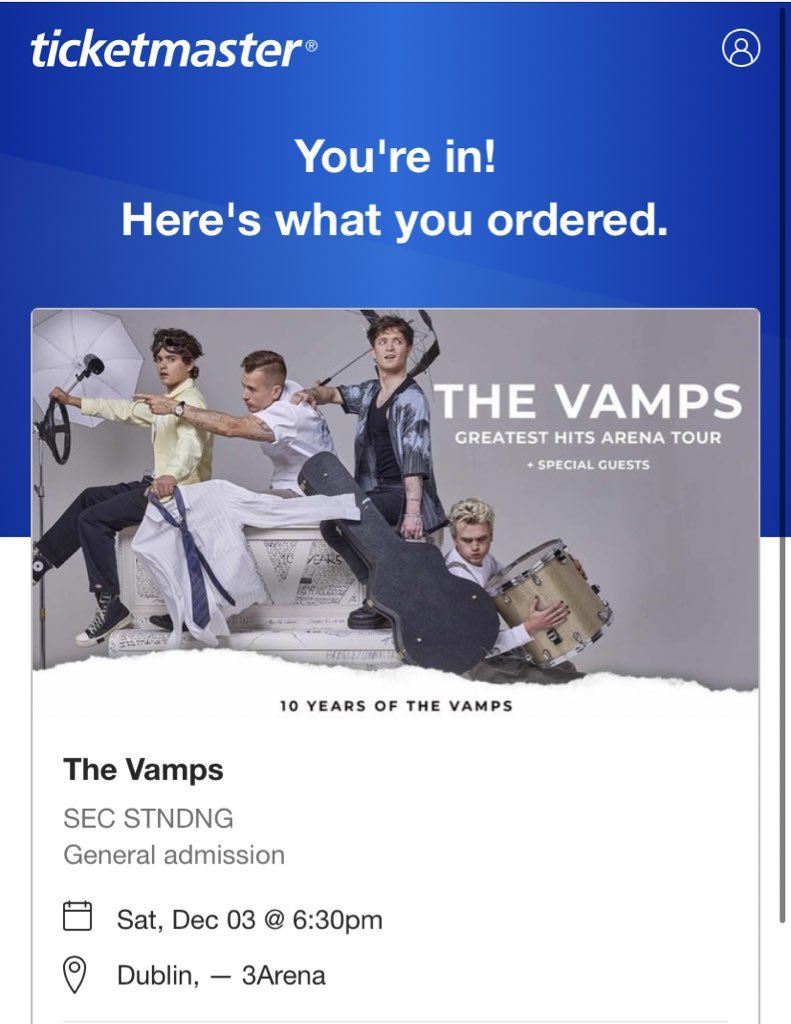 NewHopBlake's tweet image. Back after 2 years !! So excited 🇮🇪 @TheVampsTristan @TheVampsJames @TheVampsCon @TheVampsBrad @TheVampsband