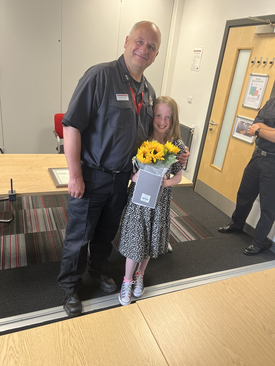 AndyDick33's tweet photo. All the best to WC Willie Tochar who has chosen to retire after an initial 5 years retained service and then onto 27 years whole time service. A massive commitment and we wish him all the luck in the world for the next adventure. And we’ll done Mary who supported with ease ! https://t.co/3VLCqamMFO
