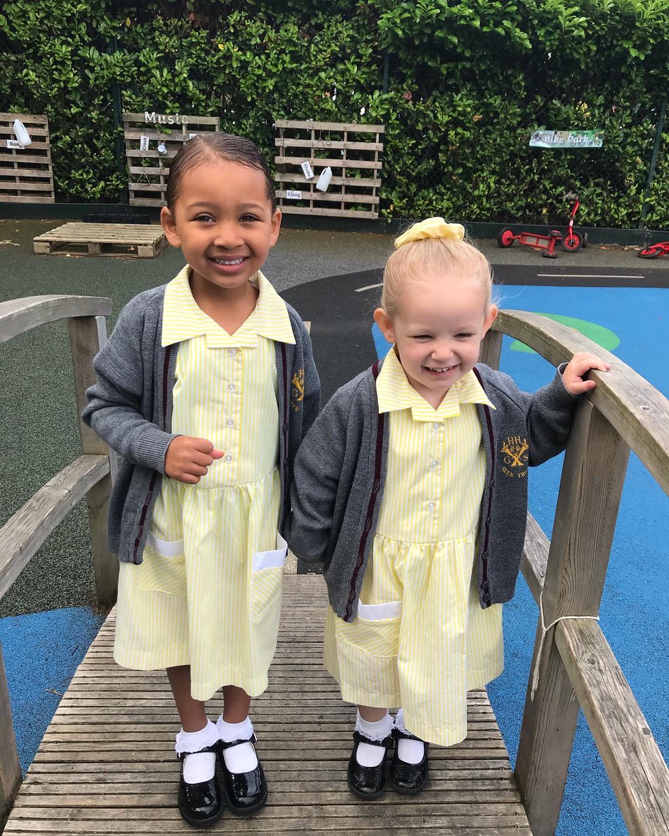 HulmeHallPreSch's tweet photo. The sun is shining and our girls look smart and bright in their new summer dresses.
#newuniform
#summerdresses
#smartandsmiling
#monkhouses https://t.co/mUimxKhG7v