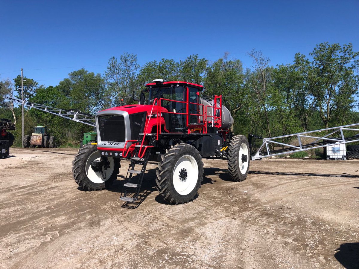 agsolutionsgr's tweet photo. Another Apache sprayer ready to go for the customer!! Within two weeks of being completed at the factory and shipped to us, we had it inspected and at the customer’s farm. 🚜
https://t.co/IyXsJaolCS #ApacheSprayer #aluminiumbooms #startup https://t.co/gS4kbvbkOt
