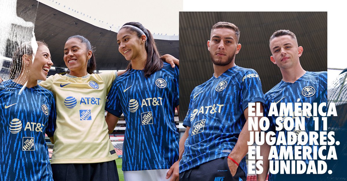 PericoNegro_'s tweet photo. ¿Qué tal los nuevos jerseys de local y visita de las Águilas del América?...

Parece que resaltan más la publicidad que el escudo y ese amarillo que eligieron se ve bastante pinche 🧐

#ClubAmerica #odiamemas #america #chivahermanos #chivas #ligamx #FelizMiercoles https://t.co/GZCi11IZtI