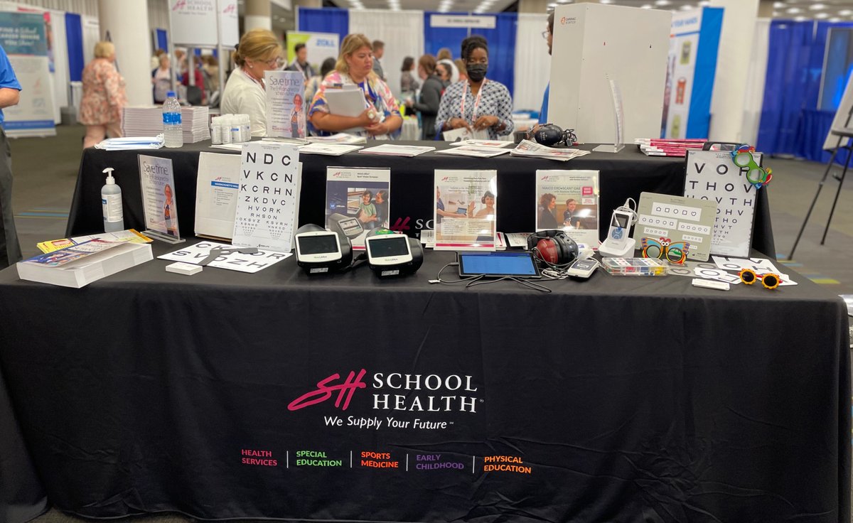 schoolhealth's tweet photo. Good Morning #NASN2022! Don’t forget to stop by booth 503 and enter our audiometer giveaway! https://t.co/Ae7sRob0ld