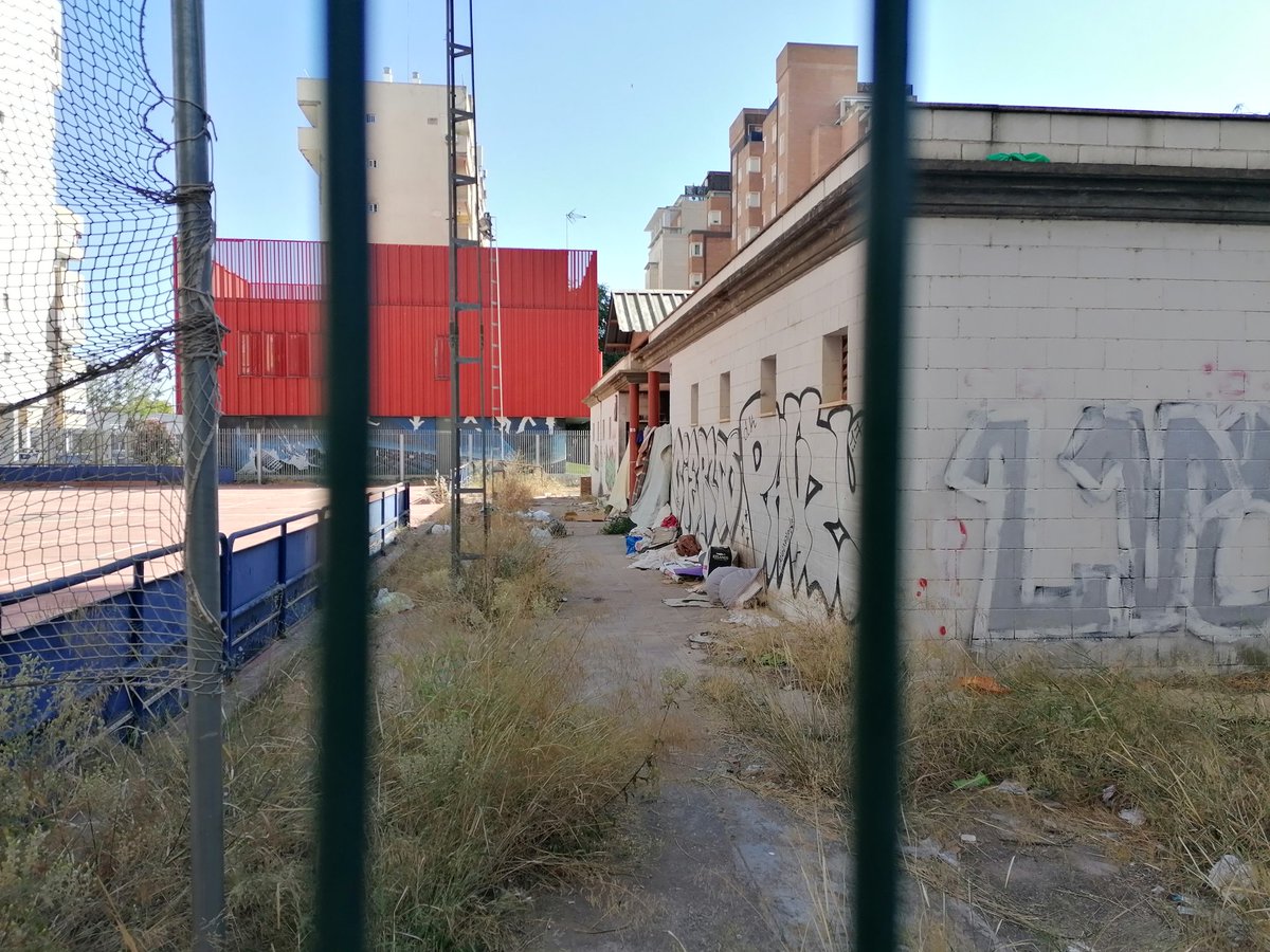javicastane's tweet photo. @psoedeandalucia @_JuanEspadas Ojalá seáis útiles, en Sevilla lo tienes fácil ya que le puedes decir a tu compañero alcalde @antoniomunozsev que limpie y arregle las instalación deportiva de la #Macarena https://t.co/4JNGa4s4B3