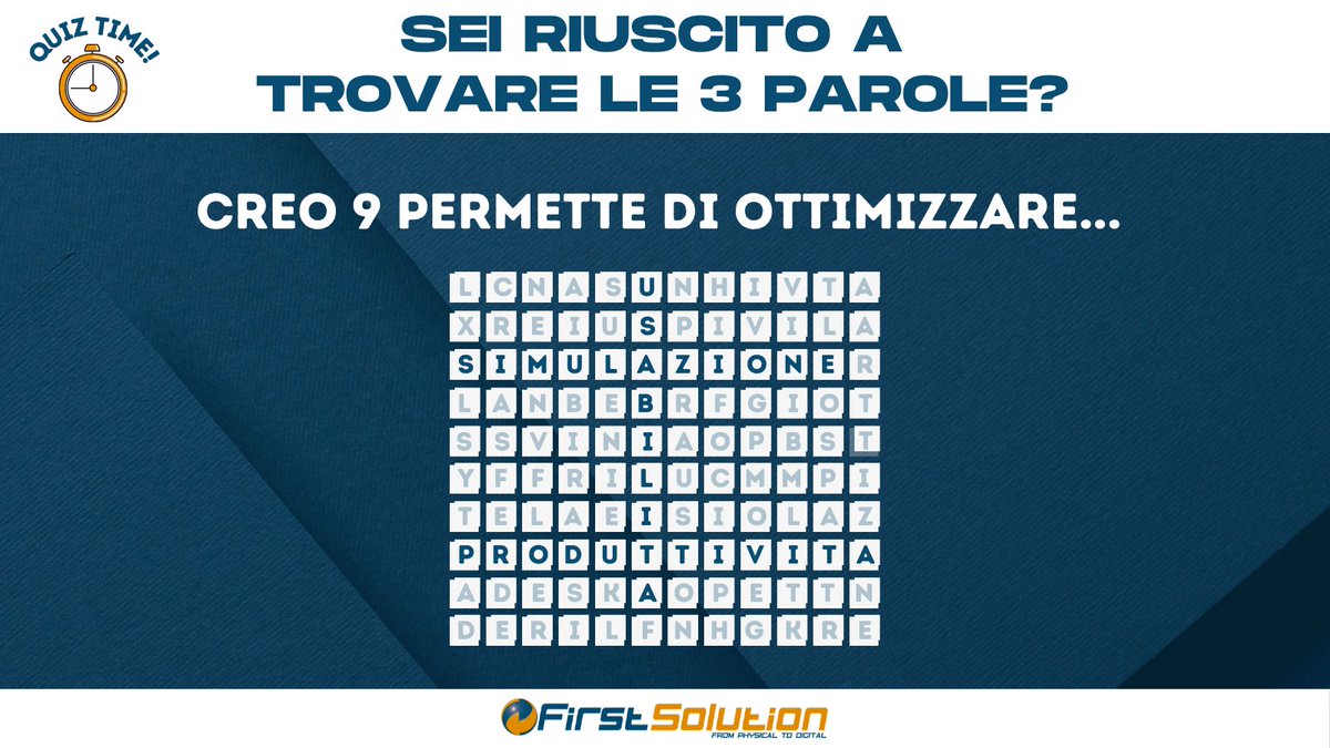 _FirstSolution_'s tweet image. Creo 9 include importanti miglioramenti relativi a produttività, facilità di utilizzo e a strumenti per simulazione, progettazione generativa e additive e subtractive manufacturing.
#FirstSolution #PTC #CAD #Creo #Creo9
