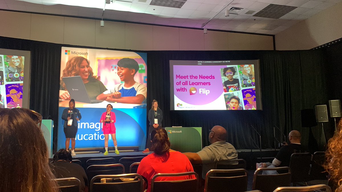 The learning continues! @iste <a href="/MicrosoftFlip/">Flip</a>