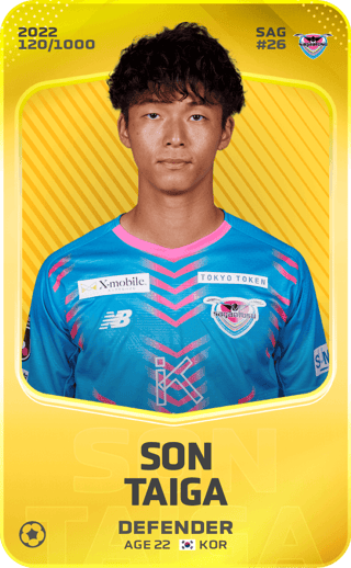 _CaptainHODL's tweet image. 🎁CONCOURS SORARE🎁

JOUEUR À GAGNER : Son Taiga

Conditions pour participer  :

- Follow @SorareConcours 
- Retweet ♻️
- Like ♥️

Fin du concours 20/07 à 20h00

#Sorare #TeamSorare #Giveaway #NFTGiveaway #Concours #Crypto #football