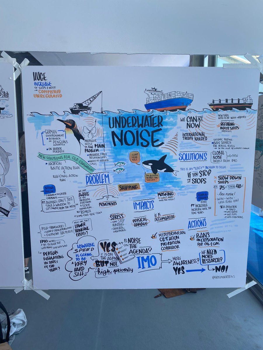 Following our attendance at the Reduce Ocean Noise and #SaveOurOcean events, at the #UNOceanConference  IMO is pleased to announce our new GloNoise project to tackle the issue of underwater noise. Details to follow. More on our work on noise here: bit.ly/3NwS8BT