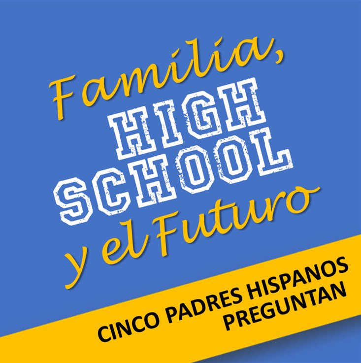 Glaction's tweet photo. Coming soon: Spanish podcast for Latino parents. IG Search: Familia High School y el Futuro. https://t.co/AeZx6bBJSq