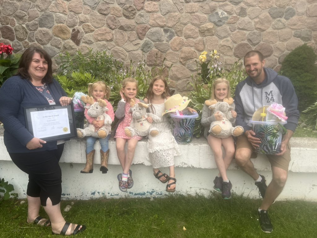 Another special thank you to these awesome kids. Kinsley, Sadie and Layla for all their help with the Kindness Moose Program and always looking out for others. You three are amazing ambassadors for <a href="/BaseballforDad1/">Baseball for Dad</a> <a href="/NAEC_LDSB/">NAEC</a>