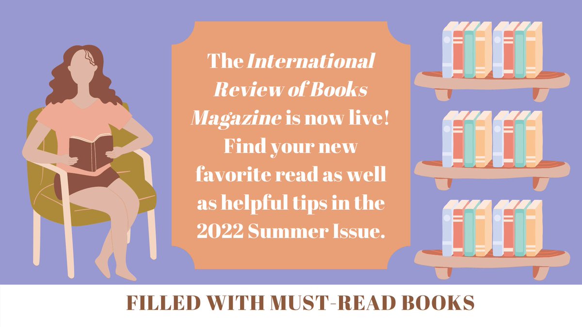 SeeNewBooks's tweet photo. Don't miss our new #TIRB magazine - the summer edition!
https://t.co/BvO881qvQw #amreading #reviews #BookRecommendations #BookReview https://t.co/nSwdpzLFGK