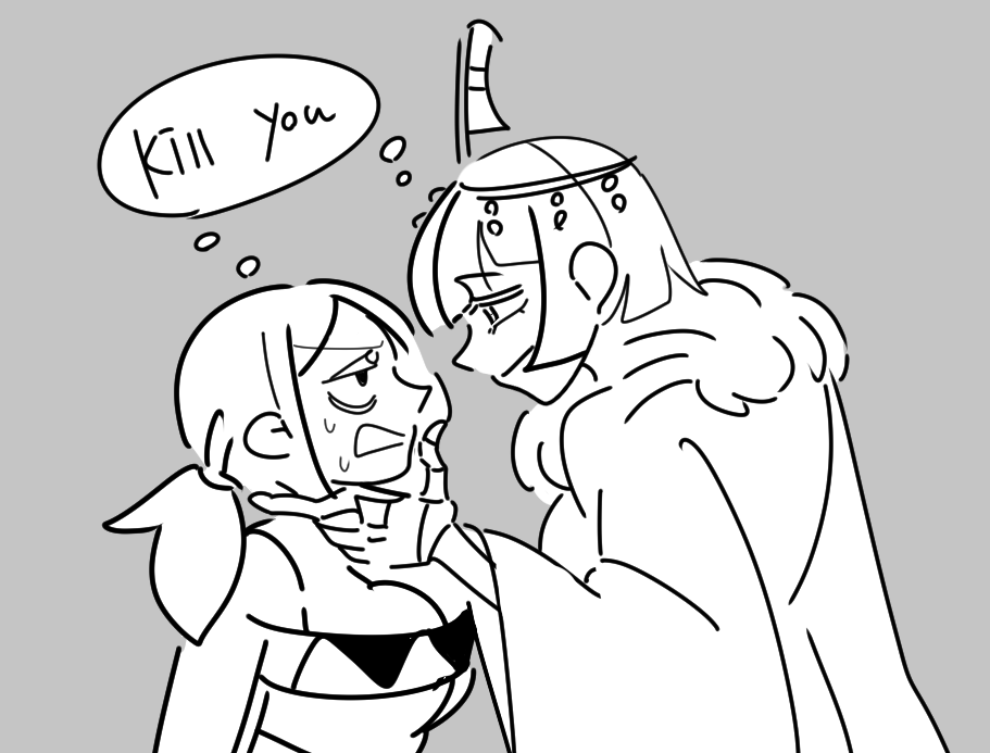 I love their relationship so much, I want to draw it someday. 