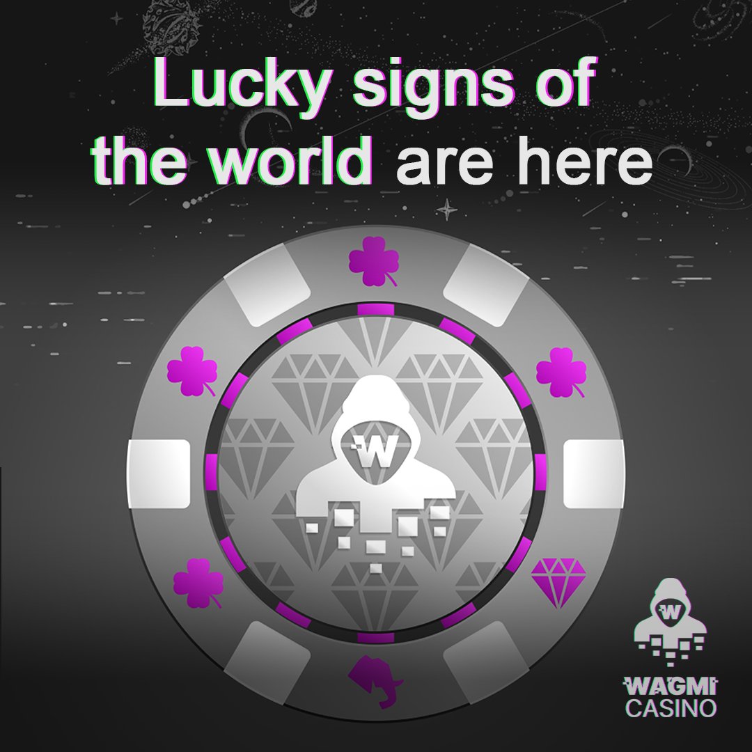 wagmi_casino's tweet photo. 📣We present you the lucky signs of the world NFT collection! Get a chance to win a lucky token that will guide you on the road to financial success. 💸

#crypto #onlinecasino #cryptocasino #cryptotrading #cryptocommunity #cryptoworld #cryptoinvestor https://t.co/JEptpVPPtL