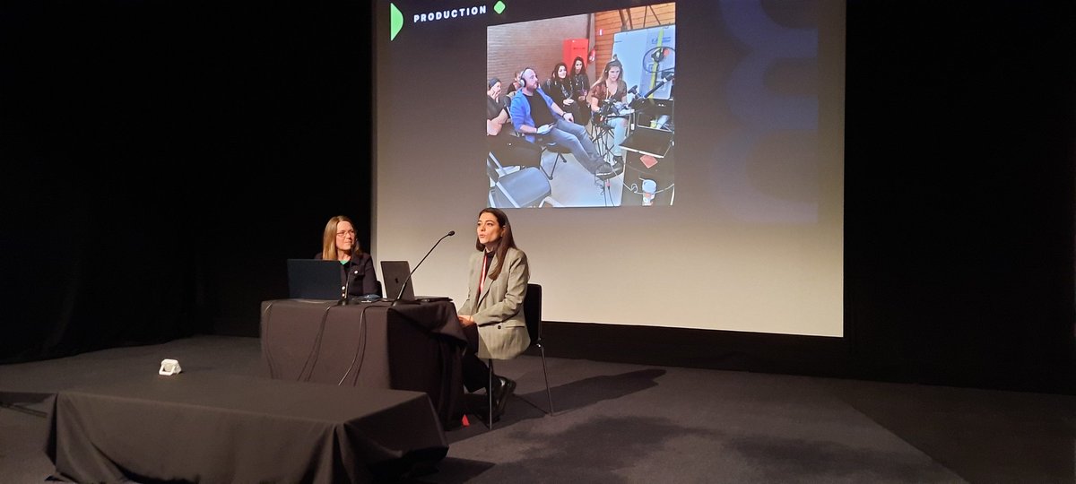Tracie Mitchell of <a href="/greenfishio/">greenfishio</a> and Solene Marvian of Film Angels now explain how #NFT and #blockchain can be used by producers in #broadcast and #production at the <a href="/smpteconnect/">SMPTE ®</a> #UKMediaTech conference