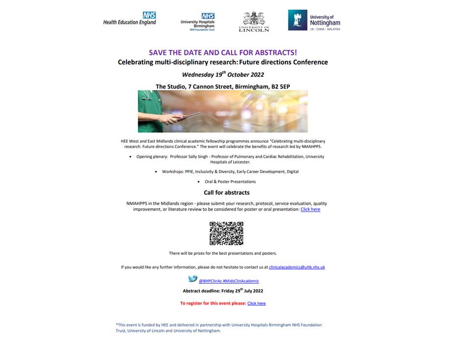 BHP Clinical Academics tweet media