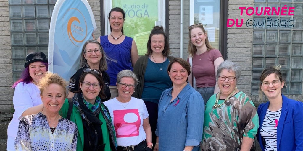 CancerseinQC's tweet photo. Mercredi dernier,  la Fondation s'est retrouvée à Rimouski dans la poursuite de sa tournée du Québec.💕
Découvrez nos prochaines destinations :  https://t.co/3PzY7huKiT

#fcsq #qbcf #breastcancer #cancerdusein #quebec https://t.co/JWNtAL3to4