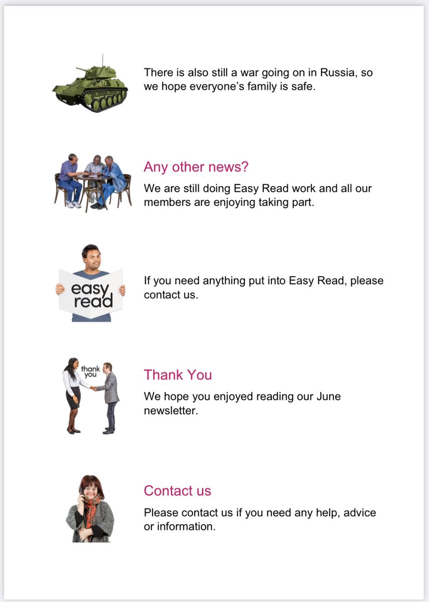 InfosCPF's tweet image. Hi all, please join us in reading our June 2022 newsletter. 

Please contact us if you need anything put into Easy Read or for any help or advice.