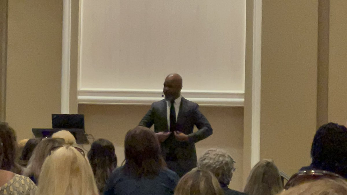 “I Will Rise Up!”  Thanks <a href="/CoachMarkMorton/">Coach Mark Morton</a> for the inspiring session titled “Coaching the Champion Within” at #MSC2022.  #MiddieRising