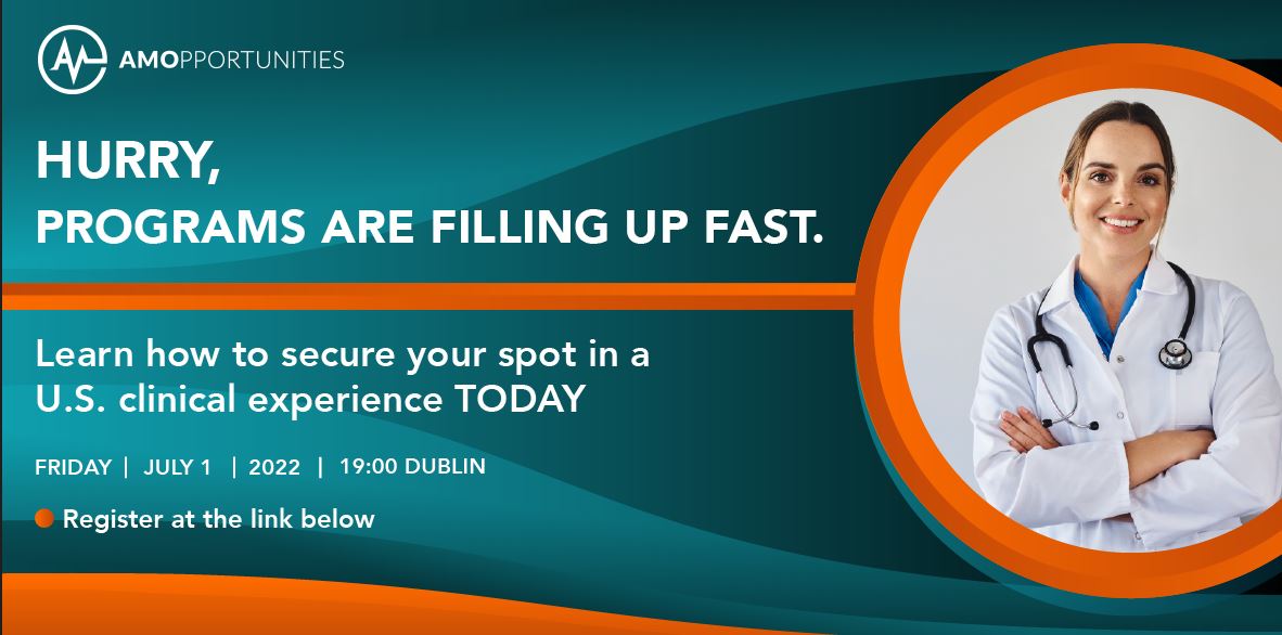 Join @amopportunities on Jul 1 at 7pm Dublin time for an engaging, informative session on all there is to know on AMO. Register here: bit.ly/3QVgisS
