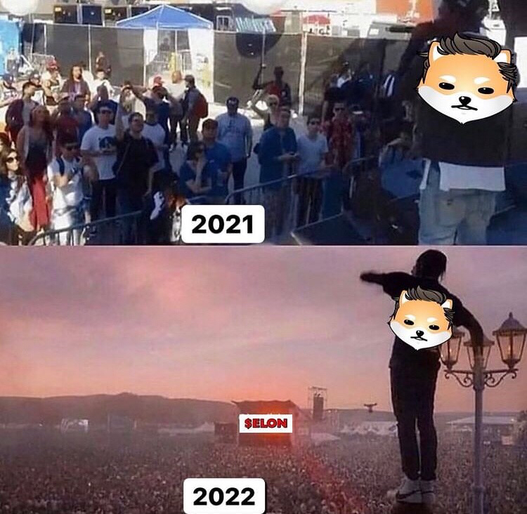 #2022

$ELON
#DogelonMars
#CryptoCurrency
#Altcoins