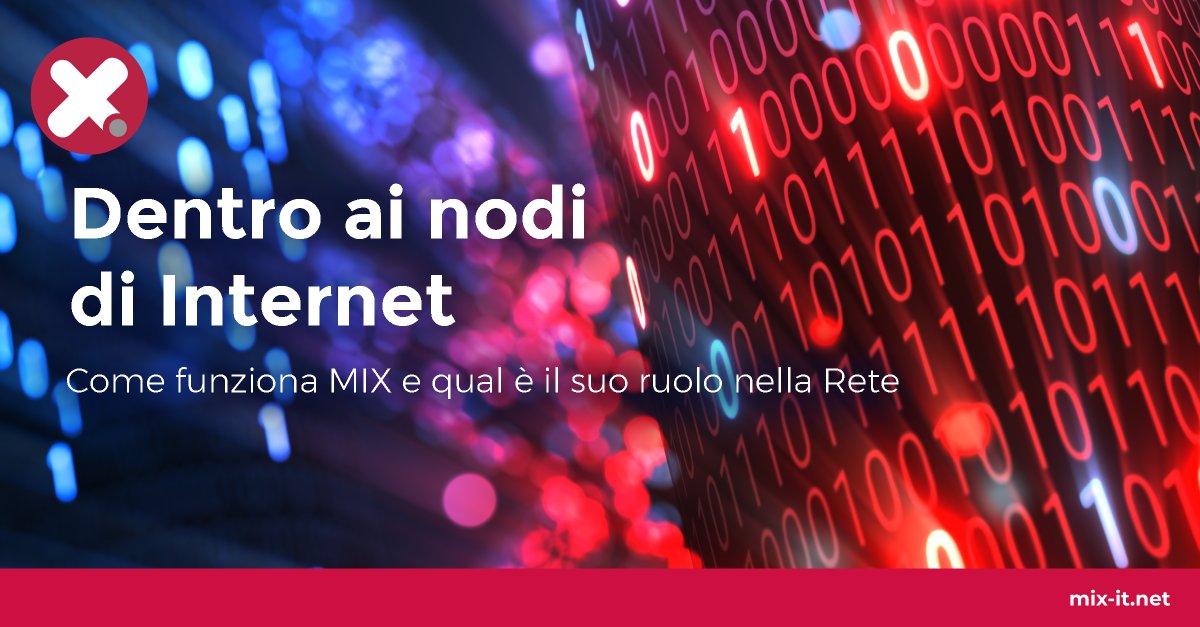 Come funziona MIX e quale ruolo sta avendo nel processo di transizione digitale del Paese? Leggi l'articolo de <a href="/ilgiornale/">ilGiornale</a> 👉 ow.ly/Bb3U50JKNsl
 #Internet #peering #network #IXP