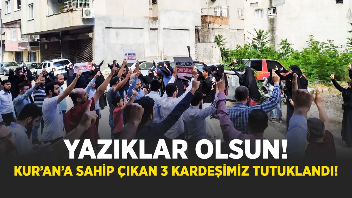 cetin890822's tweet photo. KuranUğrunda Tutuklandılar
#KuranOkumakSuçMu https://t.co/SGCIDDGJTV