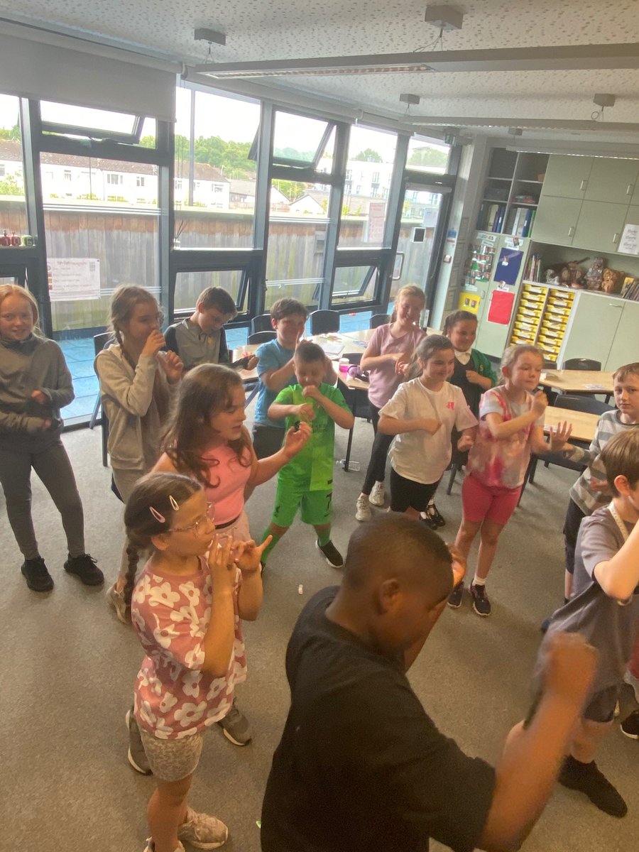 Boracle_The's tweet photo. Crew Five playing the legend that is @Embop28 out in true Crew style!! Thank you Miss Hart for everything you have done for the whole crew you have helped us wobble and fidget through. Good luck x https://t.co/aYkuK9mxW7