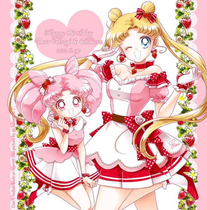 うさぎ&ちびうさお誕生日おめでとう～🎉🎂🎊✨
愛しい愛しいふたりの誕生日を今年もお祝いできて幸せです💖
いよいよセーラームーンミュージアムも開幕ですね!楽しみー!
#月野うさぎ生誕祭2022
#ちびうさ生誕祭2022
#銀河一かわいい親子生誕祭 