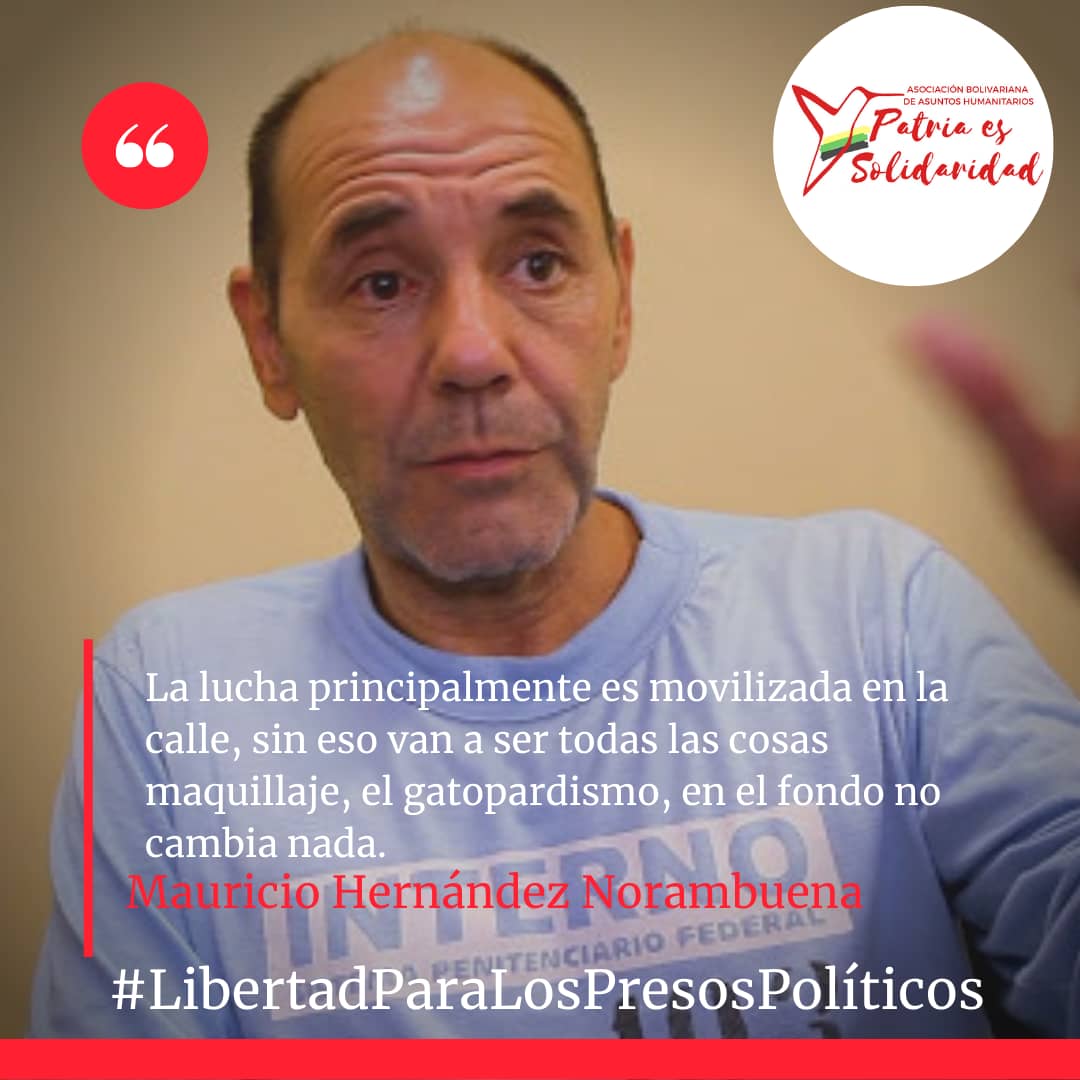 Libertad YA para Mauricio Hernández Norambuena
#ComandanteRamiro
#Chile #DDHH #ConvencionConstitucional #Resistencia #Insumiso
#LibertadParaLosPresosPoliticos