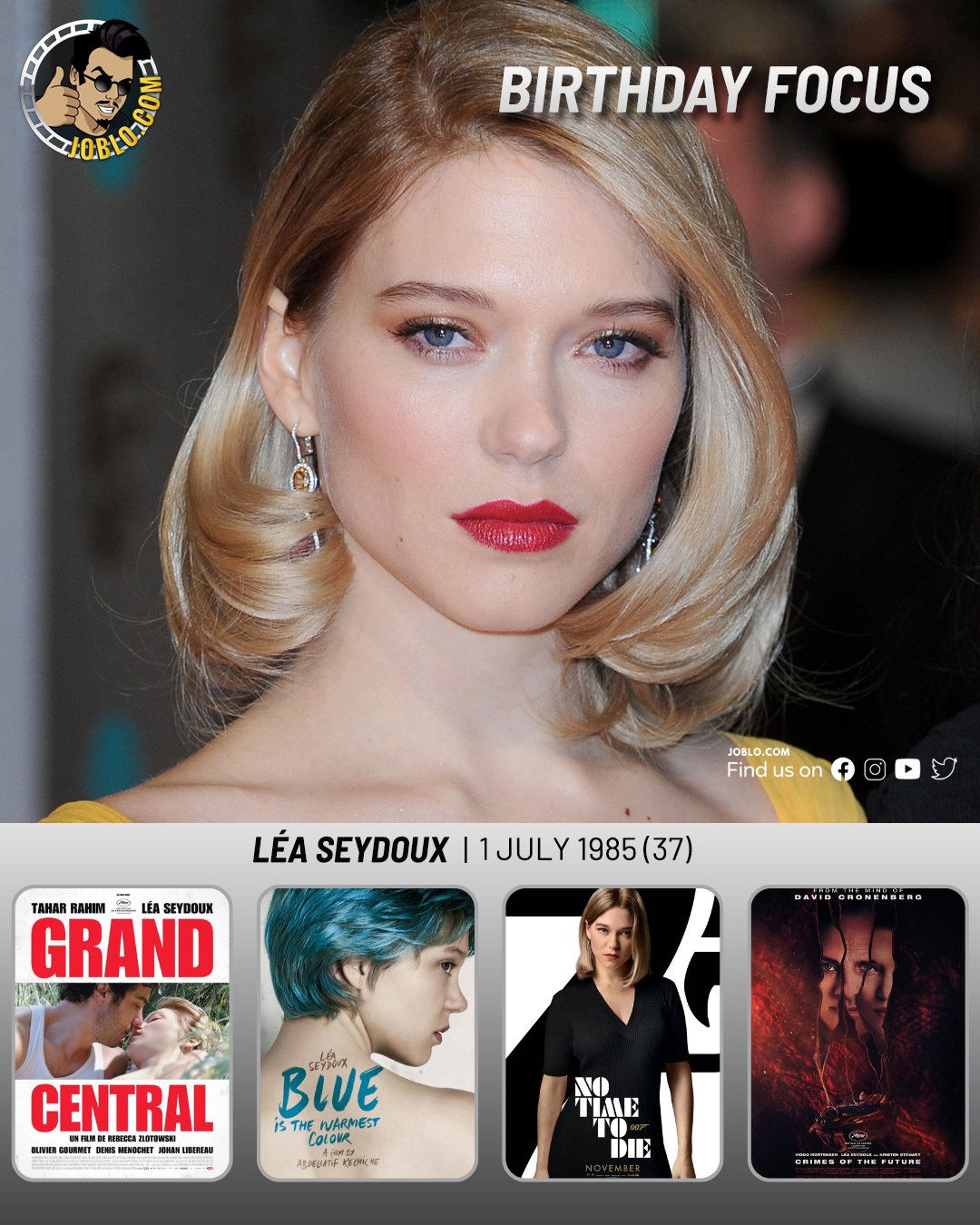 Happy birthday Léa Seydoux!   