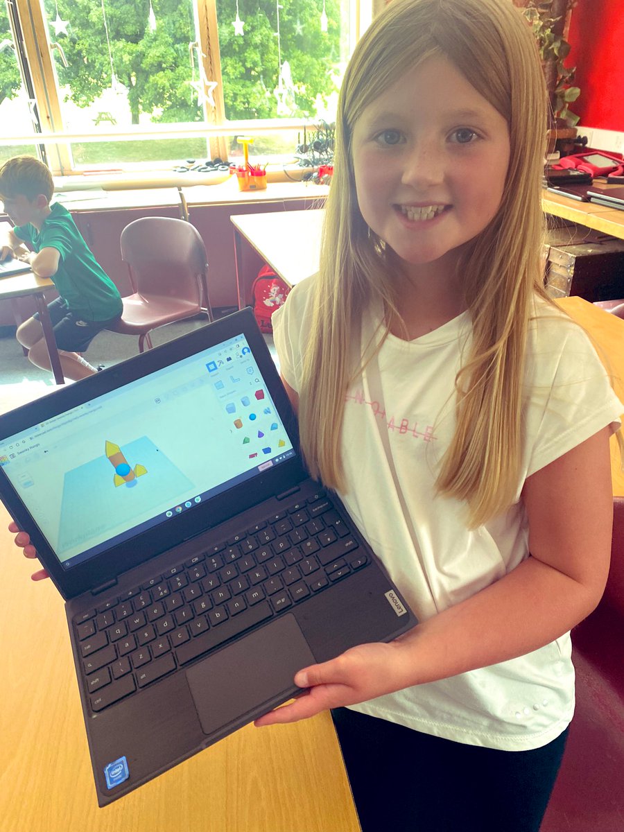 YsgolBrynCollen's tweet image. Year 4 STEM club are enjoying exploring how to use @tinkercad to create 3D images and designs 💻 

#STEM #designtechnology #rocketdesign #engineering