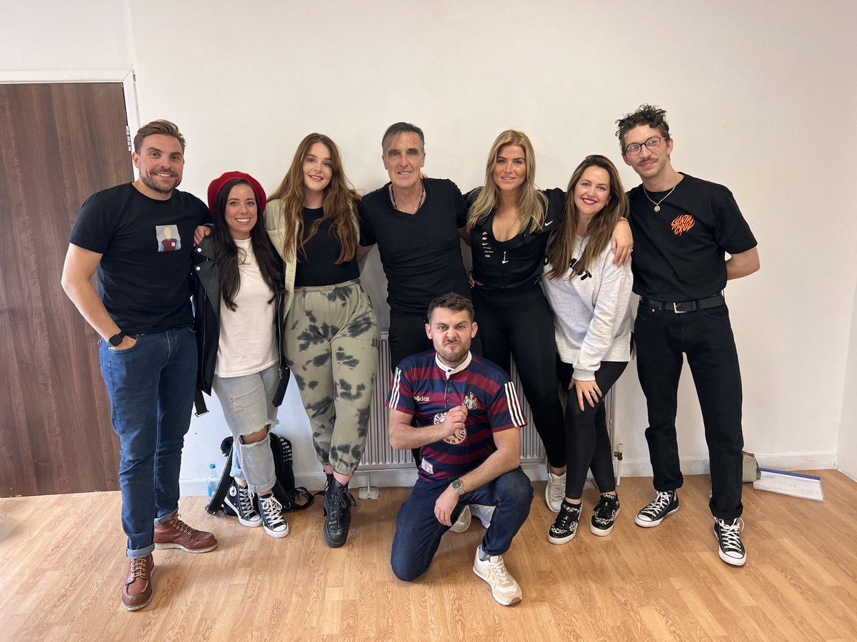 What a talented bunch I'm with, all from the area, not only can they act but they're great singers. Second week of rehearsals going well. A few tickets are still available so hurry up and get yours before you miss out on my acting debut (come have a laugh with Ken) #SteelAndIron