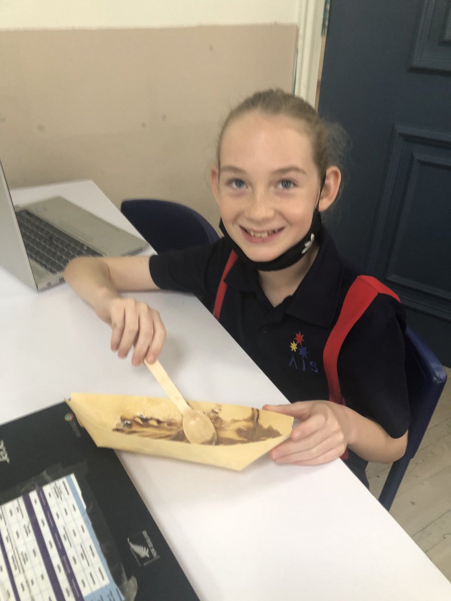 AIS_Grade5's tweet photo. 5E students were rewarded with a well deserved “mystery” prize: ice-cream party!!!! We definitely earned this treat and it was very exciting to create our own sundae inventions! Congrats 5E! #AISGrade5 https://t.co/mIVo0djbOc