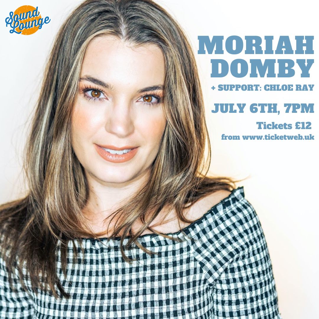 soundloungeCIC's tweet photo. We are excited that @moriahdomby will be playing Sutton on July 6th. From Oregon via Nashville, Moriah is proving a breath of fresh air on the Country scene. Support is from @MissChloeRay. 
7pm
Tickets: https://t.co/KFaRko8EaM https://t.co/qkXUBdJa7U