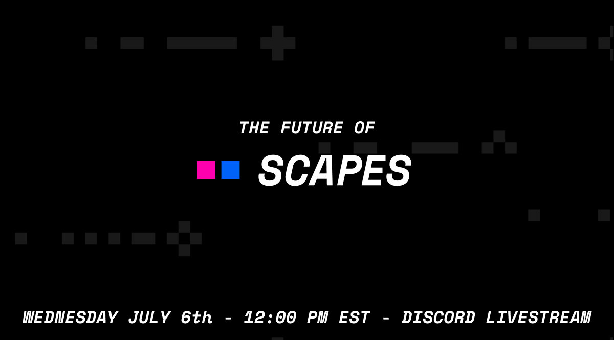 scapes_xyz's tweet photo. Get ready. https://t.co/YrdDLwGLJQ