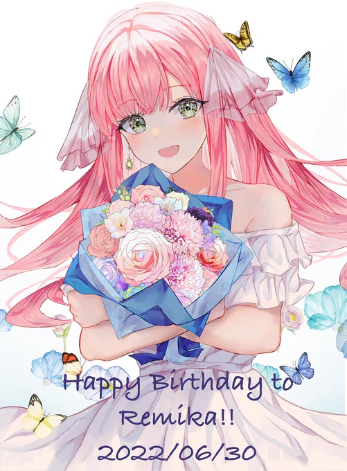 #虹海アート
skebで依頼させていただきました!誕生日おめでとう御座います🎉 