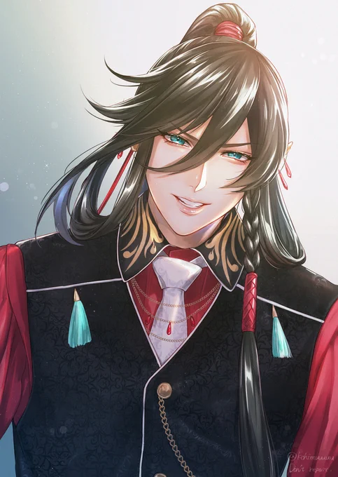 おい主、何で見てるかって?決まってんだろ、 #刀剣乱舞 #とうらぶ #和泉守兼定 #刀ミュ https://t.co/rnnkjKKZ1H 