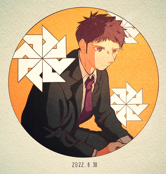 おめでとう!!🎀👔✨✨
#辺古山ペコ生誕祭2022
#霧切仁生誕祭2022 