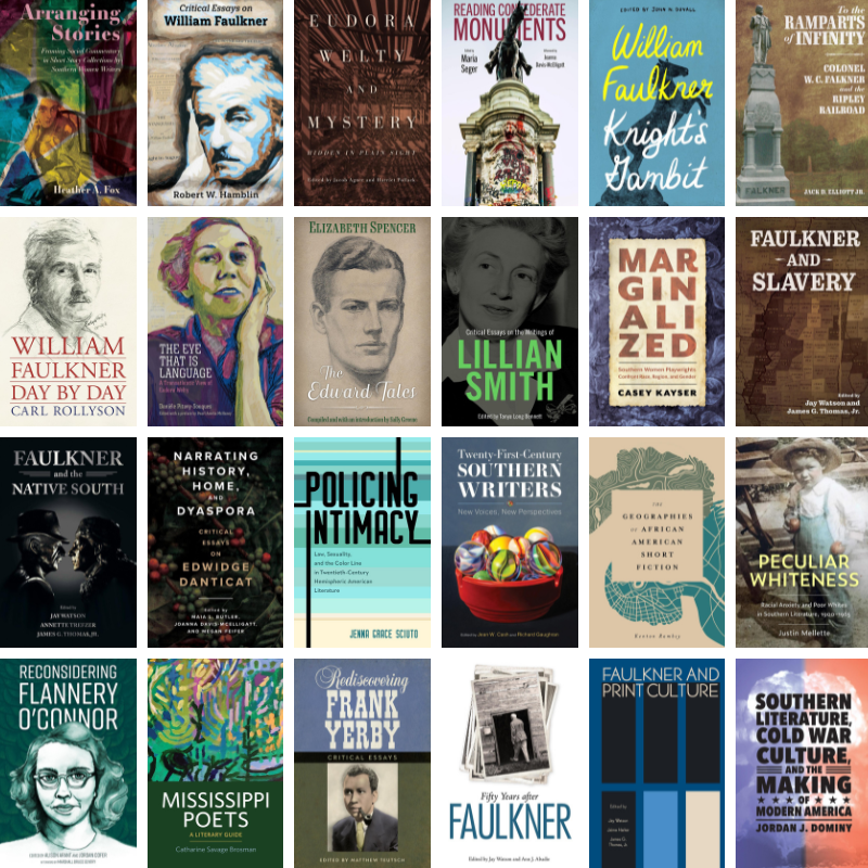 upmiss's tweet photo. It's the last day of the 2022 Society for the Study of Southern Literature conference! Use code SSSL2022 at checkout on our website to receive a 30% discount on any of our Southern Literature titles! #SSSL22 @SSSLonline https://t.co/3JCdTx9Huj https://t.co/KTqHTJOIP2