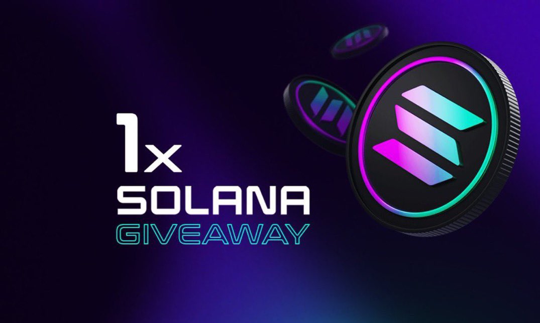 pierrecoins's tweet photo. 1 #SOLANA GIVEAWAY✨

- RT, 💙 and Follow me (🔔).

5h ⏰ https://t.co/k7px2aHZYT