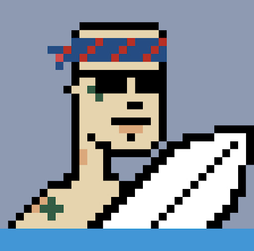 Surf Punk #148 has been sold for 0.3Ξ ($335.78) opensea.io/assets/ethereu…