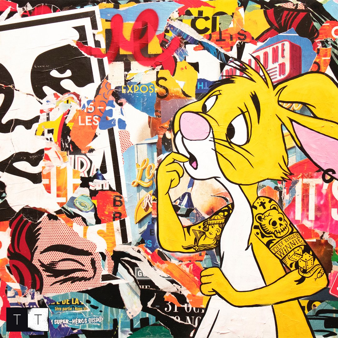 Tomadee’s A Modern World makes us come back over and over to absorb its wealth of imagery.  Each time we have a new experience that goes beyond our expectations.  Visit TWO TWO to view Tomadee’s work and so much more.  Coming soon to Las Vegas!

Art By: Thomas Chedeville