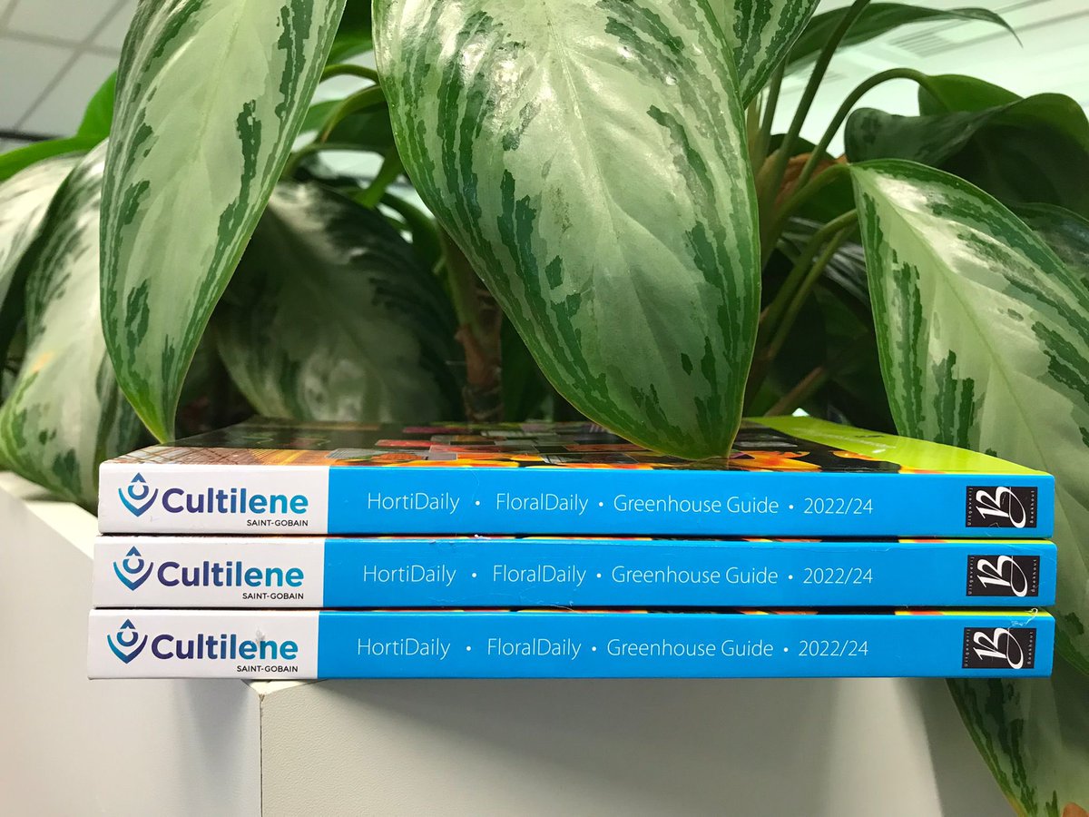 Have you already seen our new logo on the Greenhouse Guide of Hortidaily.com / Floraldaily. This book contains a complete overview of horticultural 🌱and floricultural 🌸 suppliers worldwide and we are on the cover! #SGCultilene #newbranding #greenho