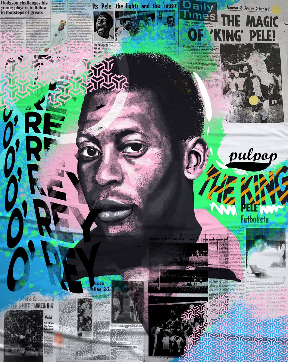 OH REY PELE 👑
Pulpop
More Color, More Life
.
.
.
.
#pele #ohreypelé #pelé #peleperfeita #brasil #legends #soccerlegends #soccer #soccerdrawing #sportdrawing #futbol #pulpop #pulpopillustrator #pulpopillustrations #procreate #procreateart