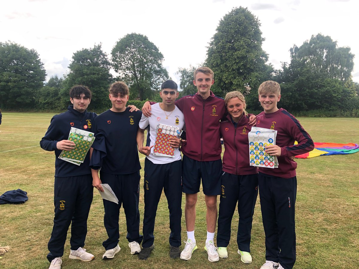Massive well done to our L6 BTEC Sport group who volunteered at the <a href="/StWystans/">St Wystan's School</a> Sports Day this afternoon.

They even took a big win in the staff vs pupils relay! 🥇
